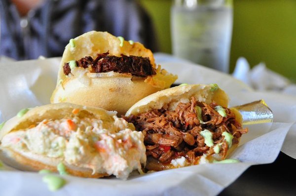 Arepas in Caracas