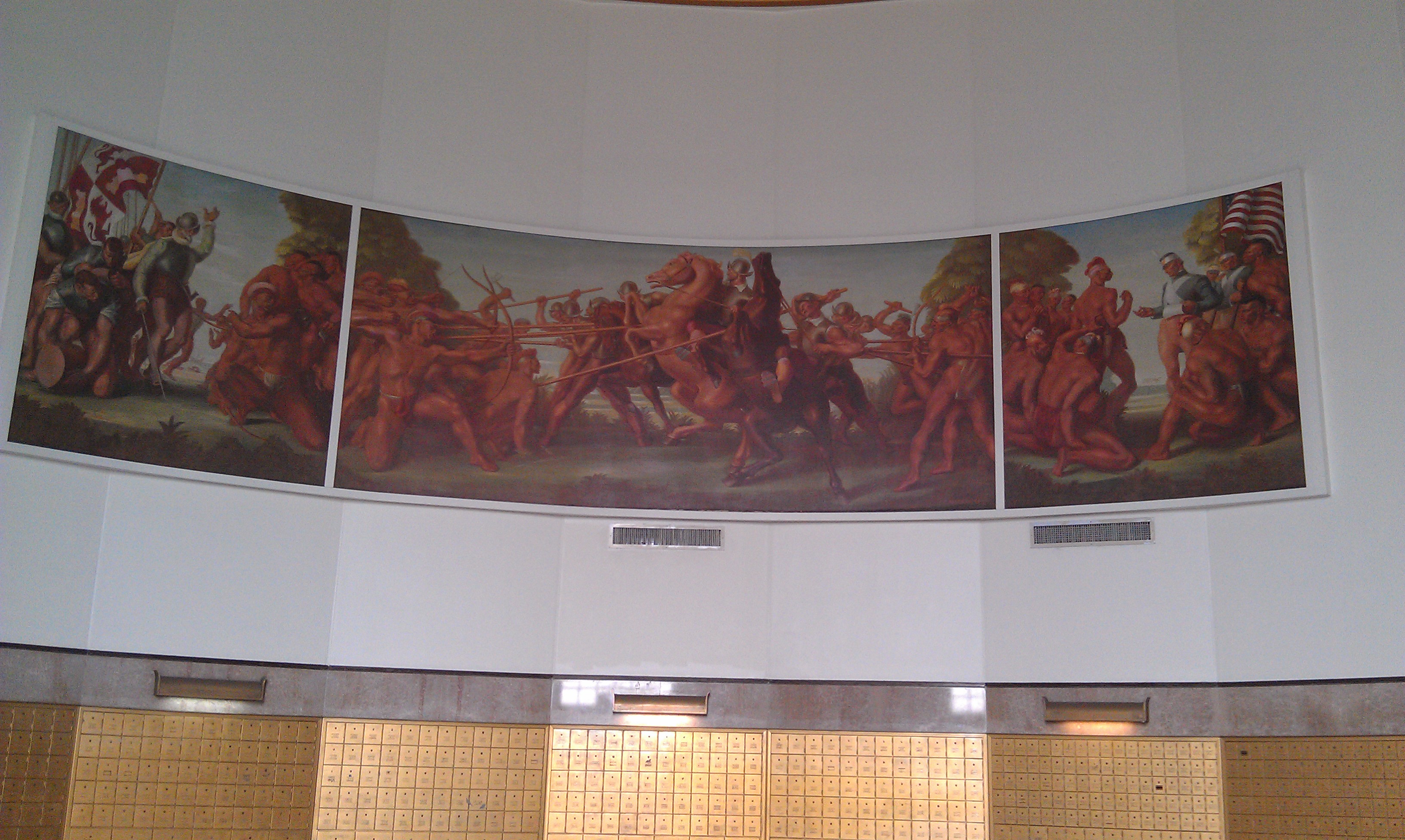 The Mural in the South Beach Post Office