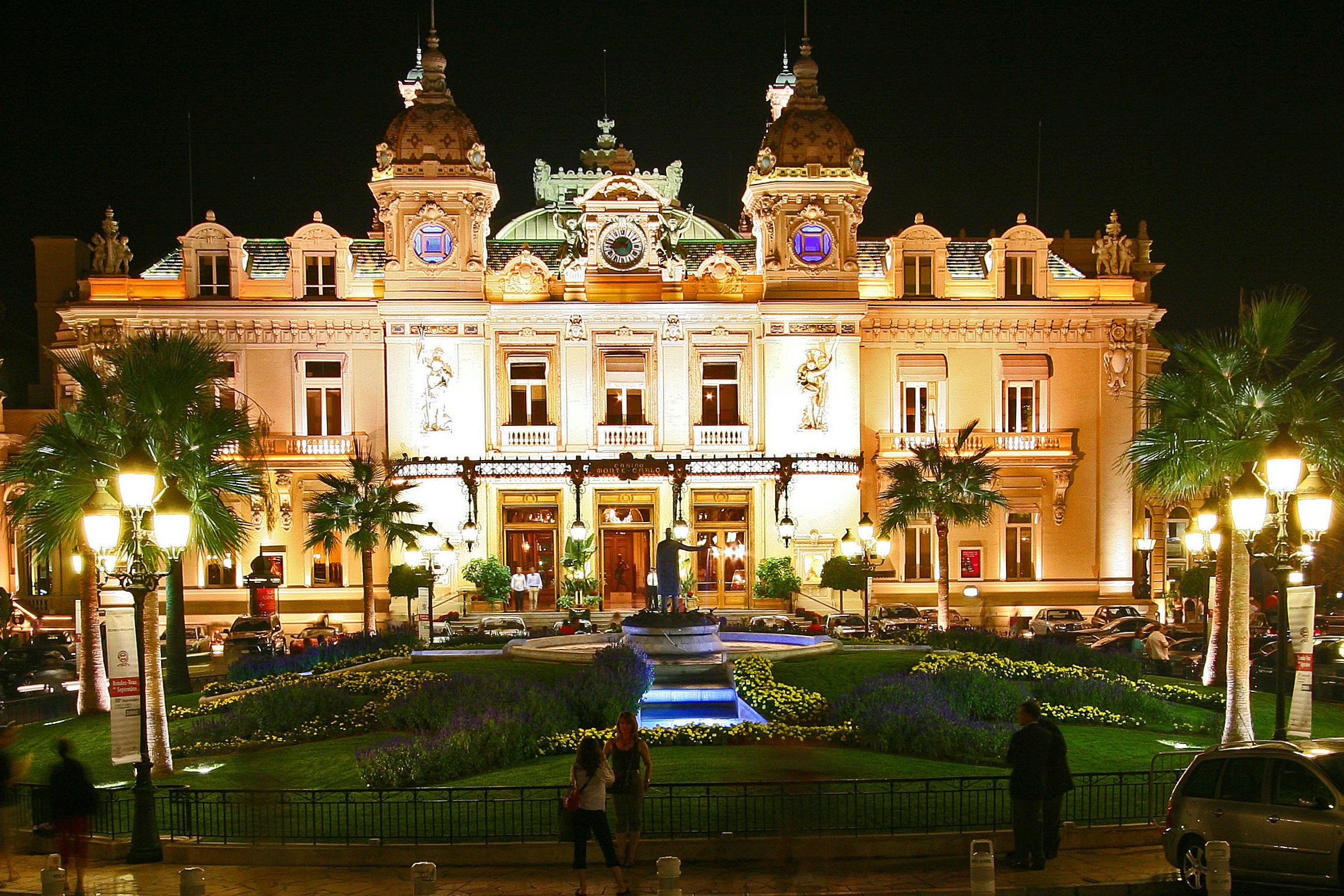 The Monte Carlo Casino in Monte Carlo