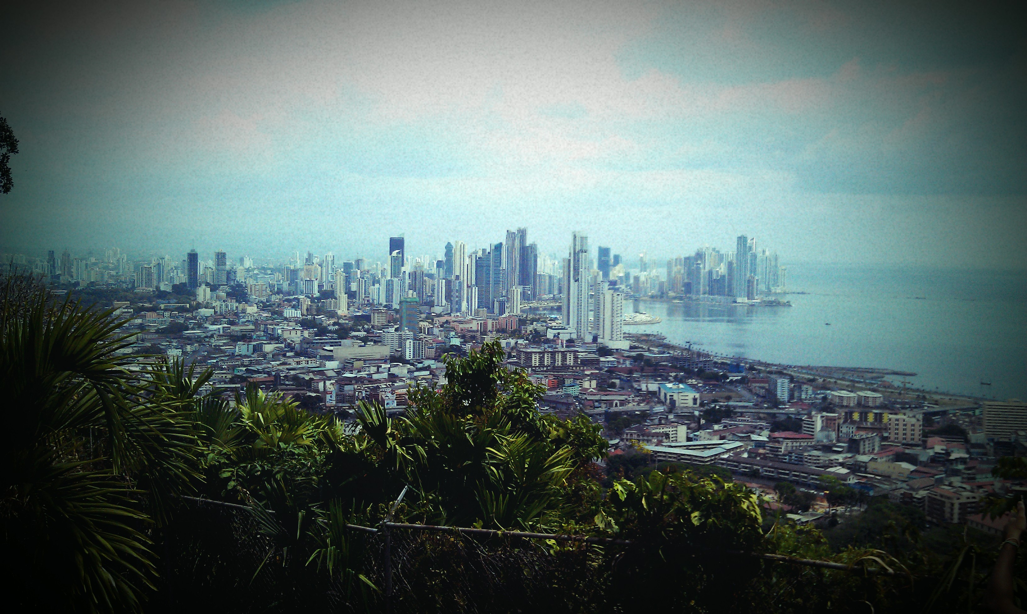 The view from Cerro Ancon in Panama City