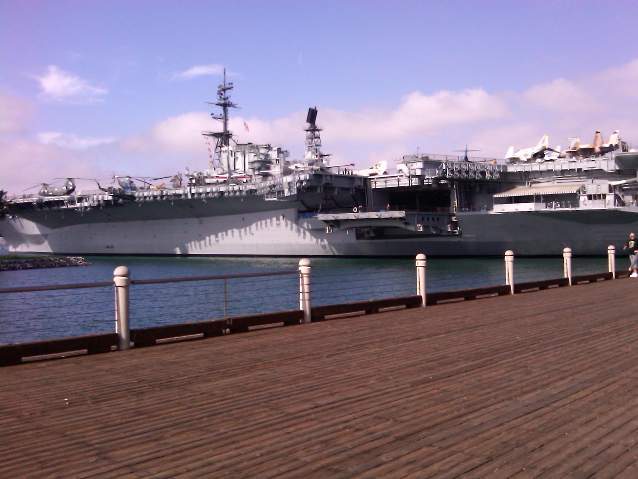 The Midway Battleship in San Diego, California