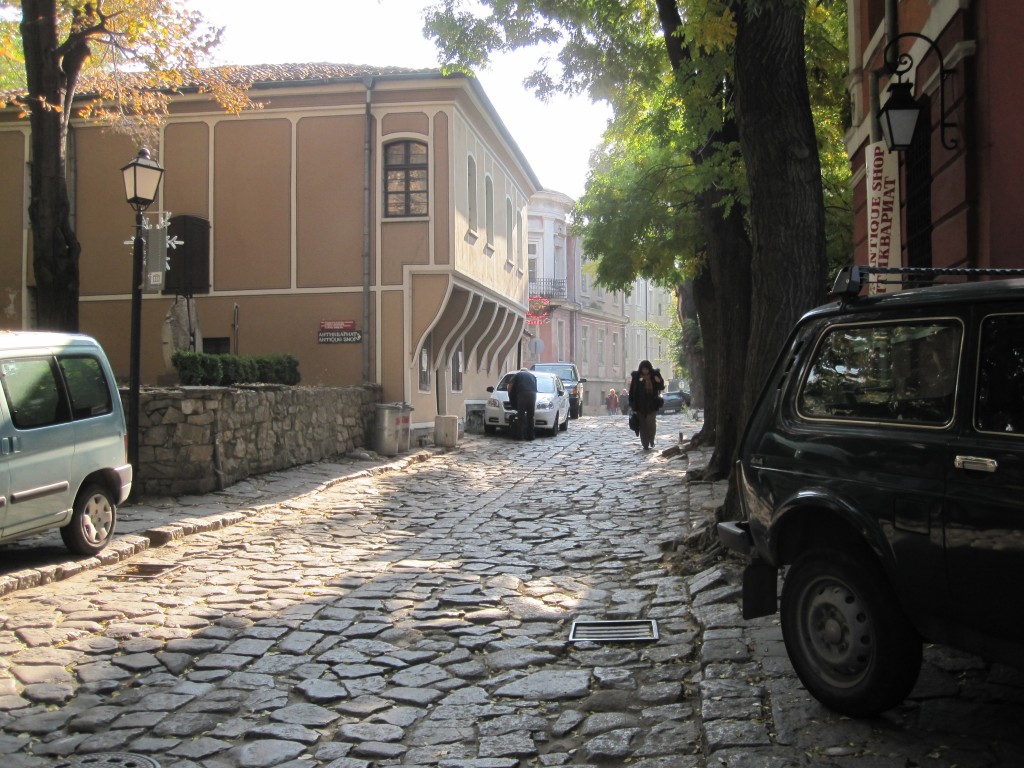 Plovdiv Old Town in Bulgaria