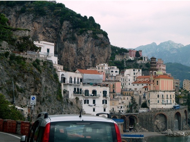 Small towns on the Amalfi Coast