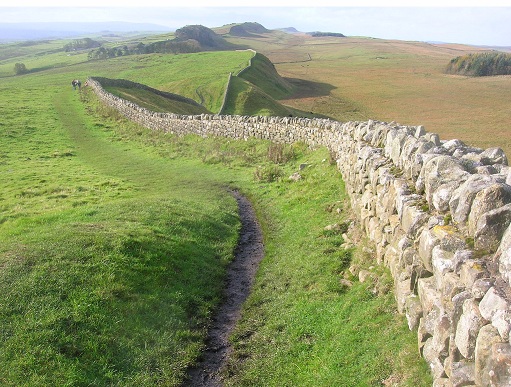 Hadrian's Wall in England, CC - quisnovus Roman Ruins in England