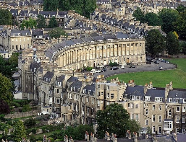 Georgian Architecture in Bath, England