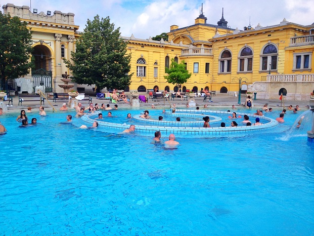 thermal baths in Budapest