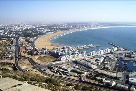 panoramic of Agadir