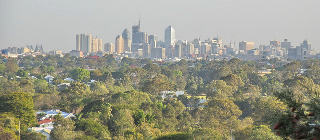 skyscrapers in Brisbane