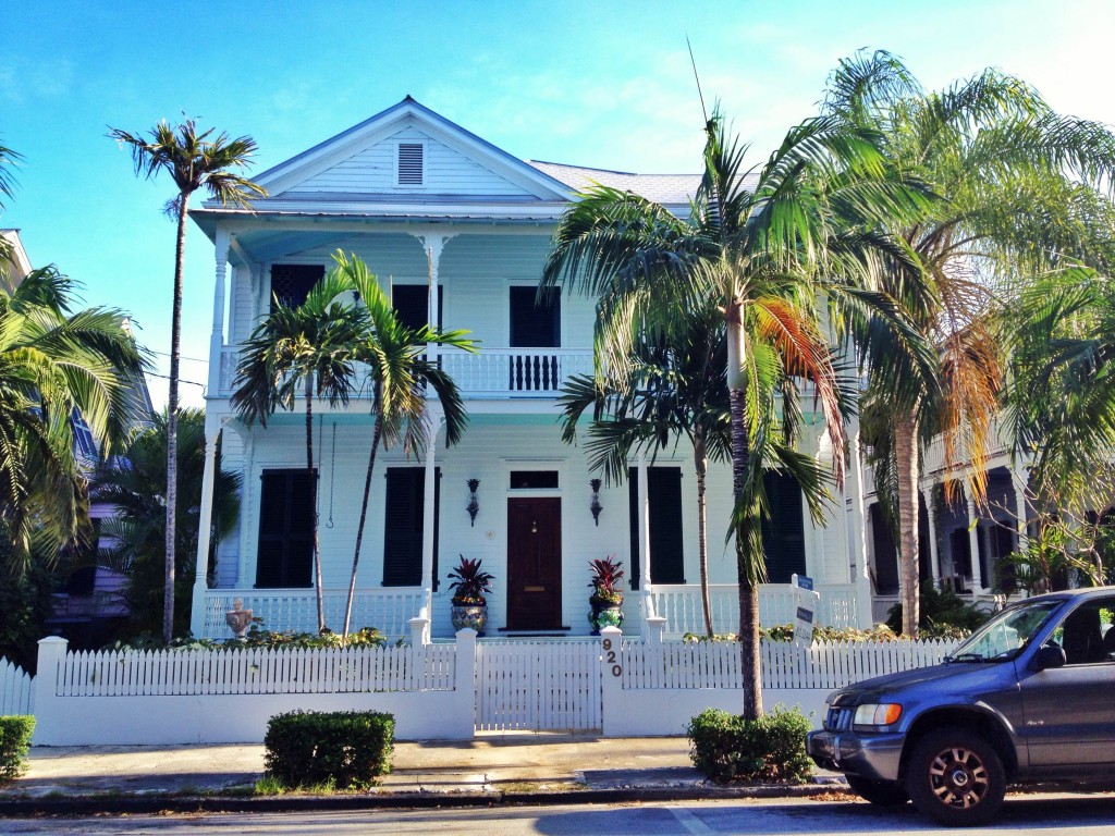 wooden architecture in Key West
