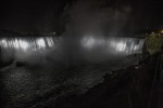 Niagara Falls at night time