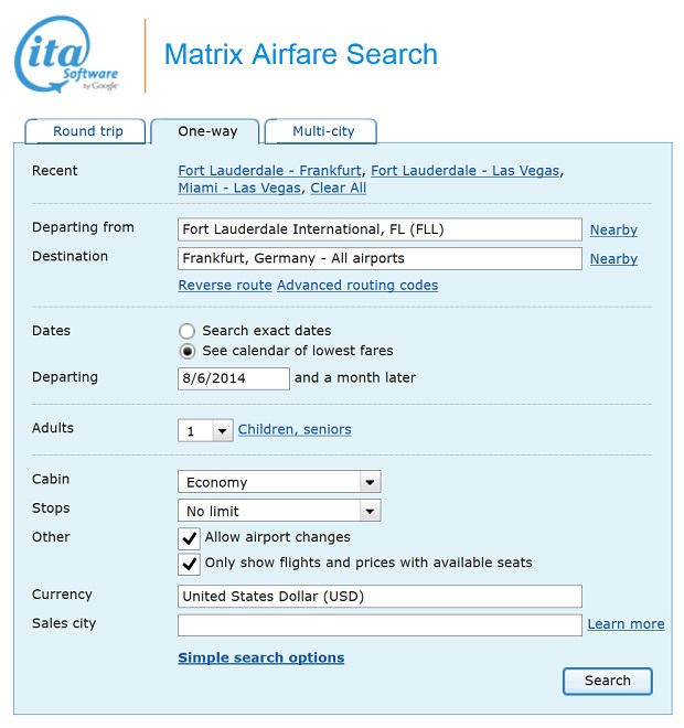 The Flight Search Engine That Changes The Game The World or Bust