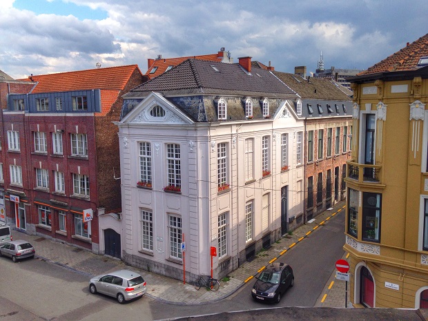 beautiful architecture in Ghent, gent, Belgium