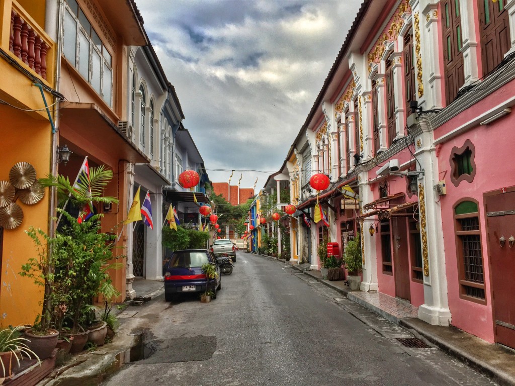 colonial architecture in Phuket Town