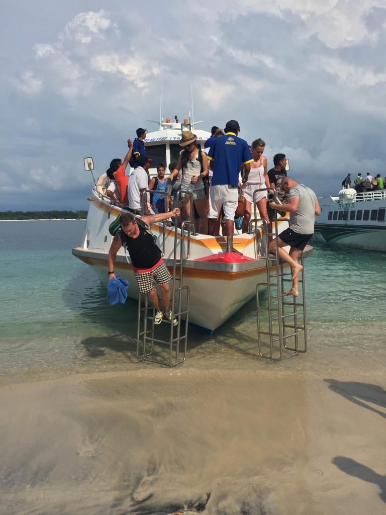 fast boat to Gili Trawangan from Bali