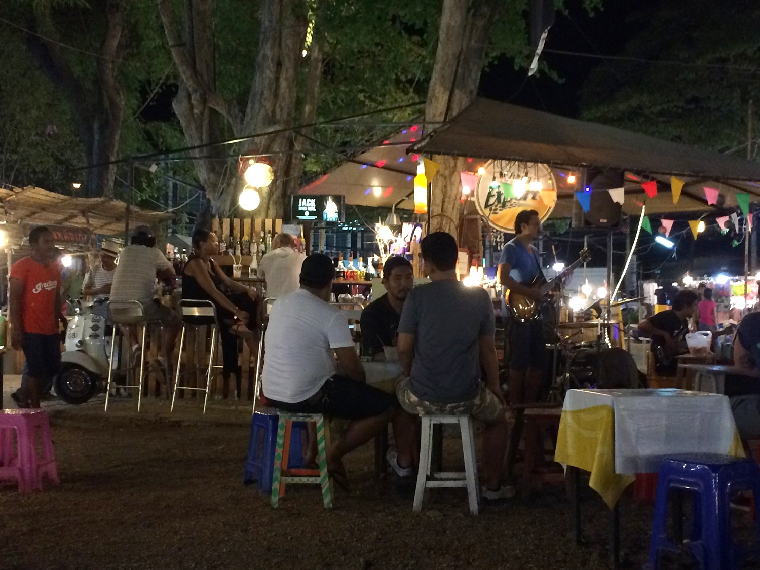 bar at the Cicada Market in Hua Hin, Thailand