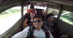 me going skydiving in playa del carmen