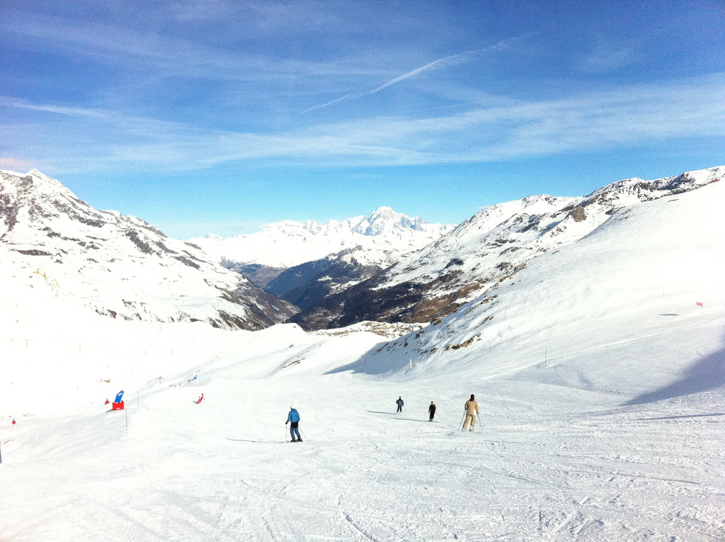 Val d'Isere is among the top destinations for spring snowsports in France