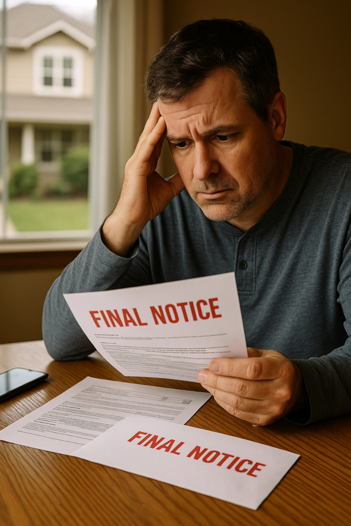 Delinquent property taxes