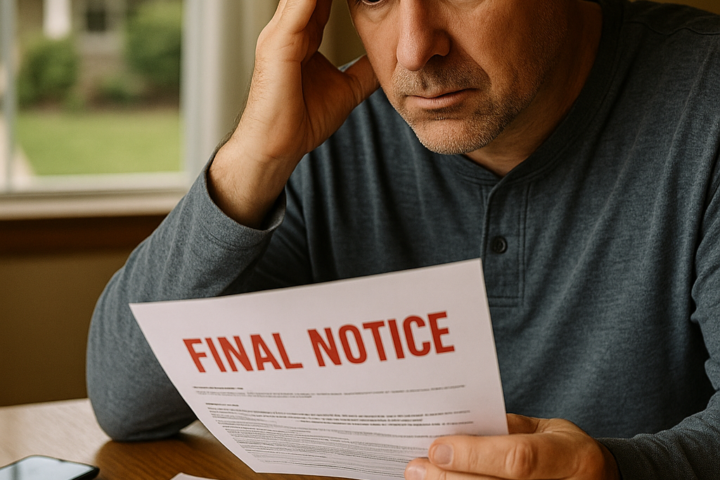 Delinquent property taxes