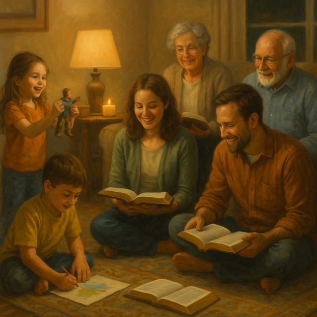 family Bible study
