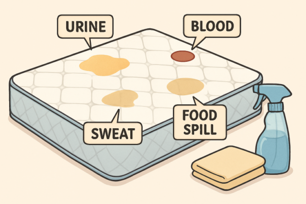 mattress stains