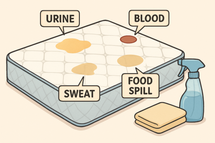 mattress stains