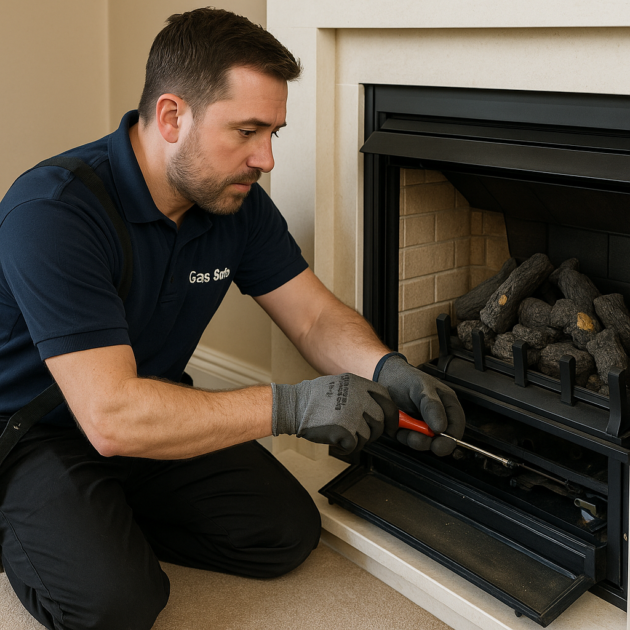 gas fire service
