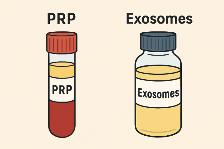 exosomes vs PRP