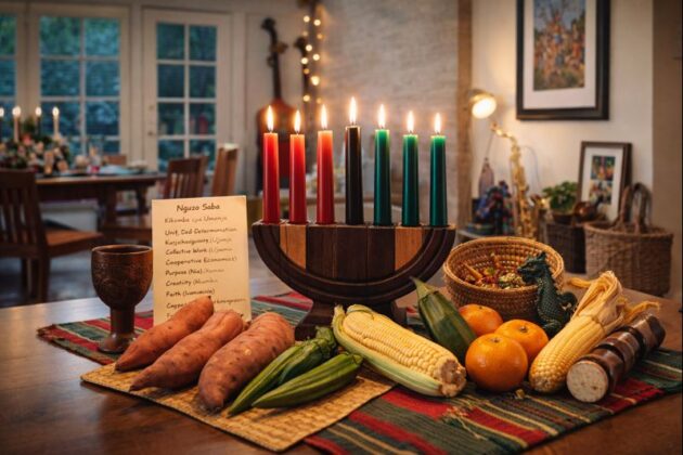 celebrating Kwanzaa at home