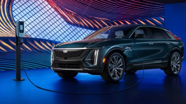 Cadillac Lyriq drive modes range