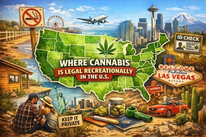 where is weed legal in the US recreationally