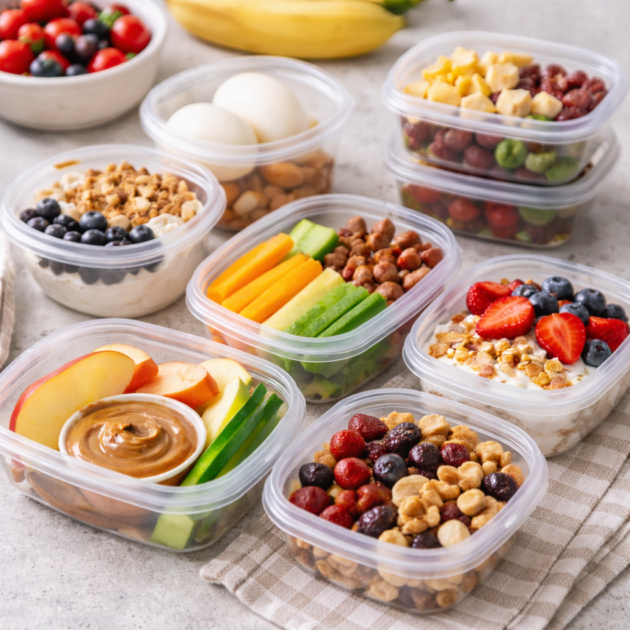 snack prep containers