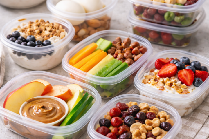 snack prep containers