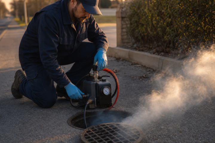 smoke pump tester